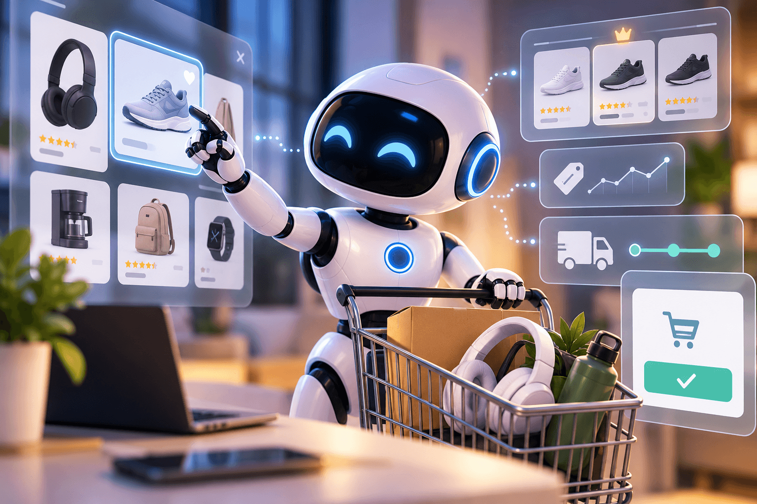 AI agenti pro nákup: automatizace, nahrazení a posílení schopností nákupčích